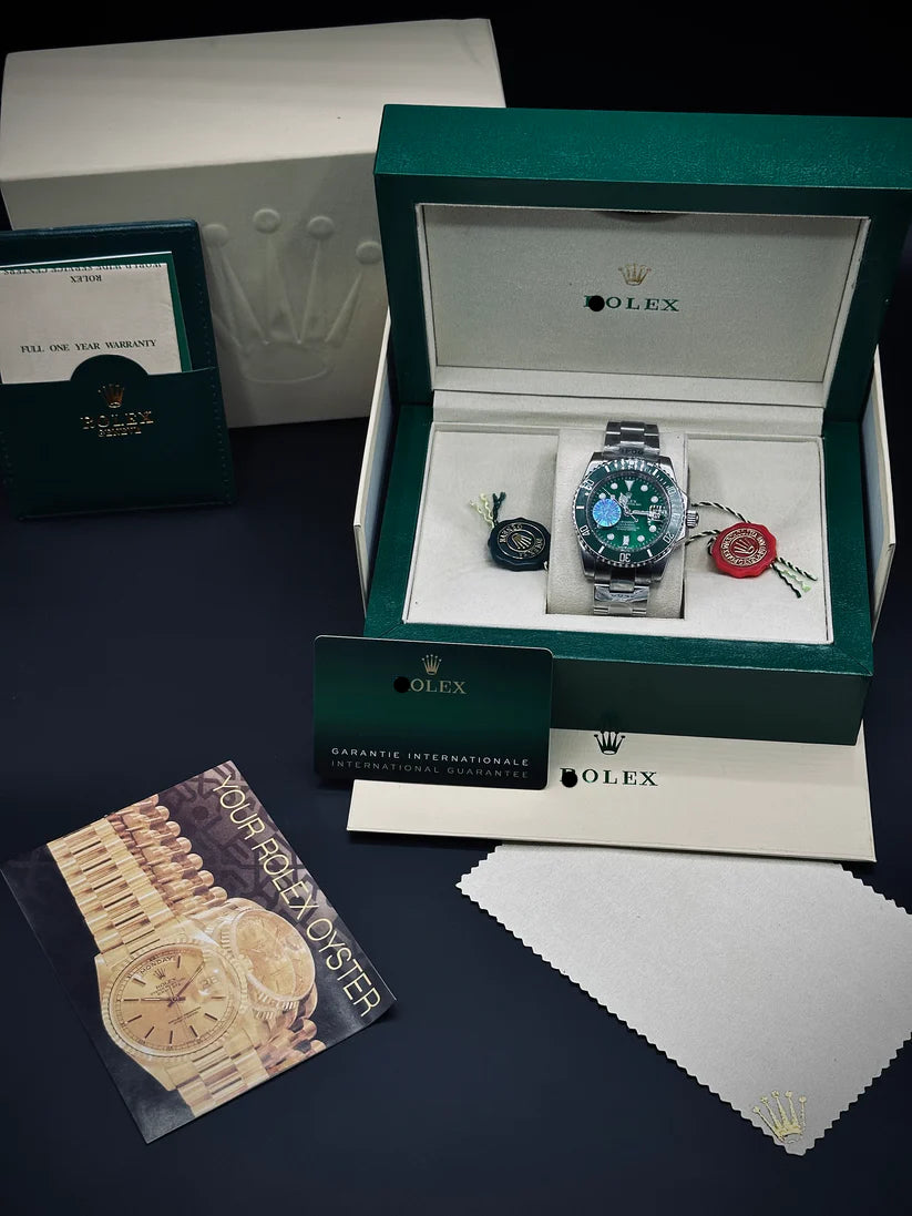 RLX GREEN SUBMARINER DESIGN MASTER LATEST WATCH