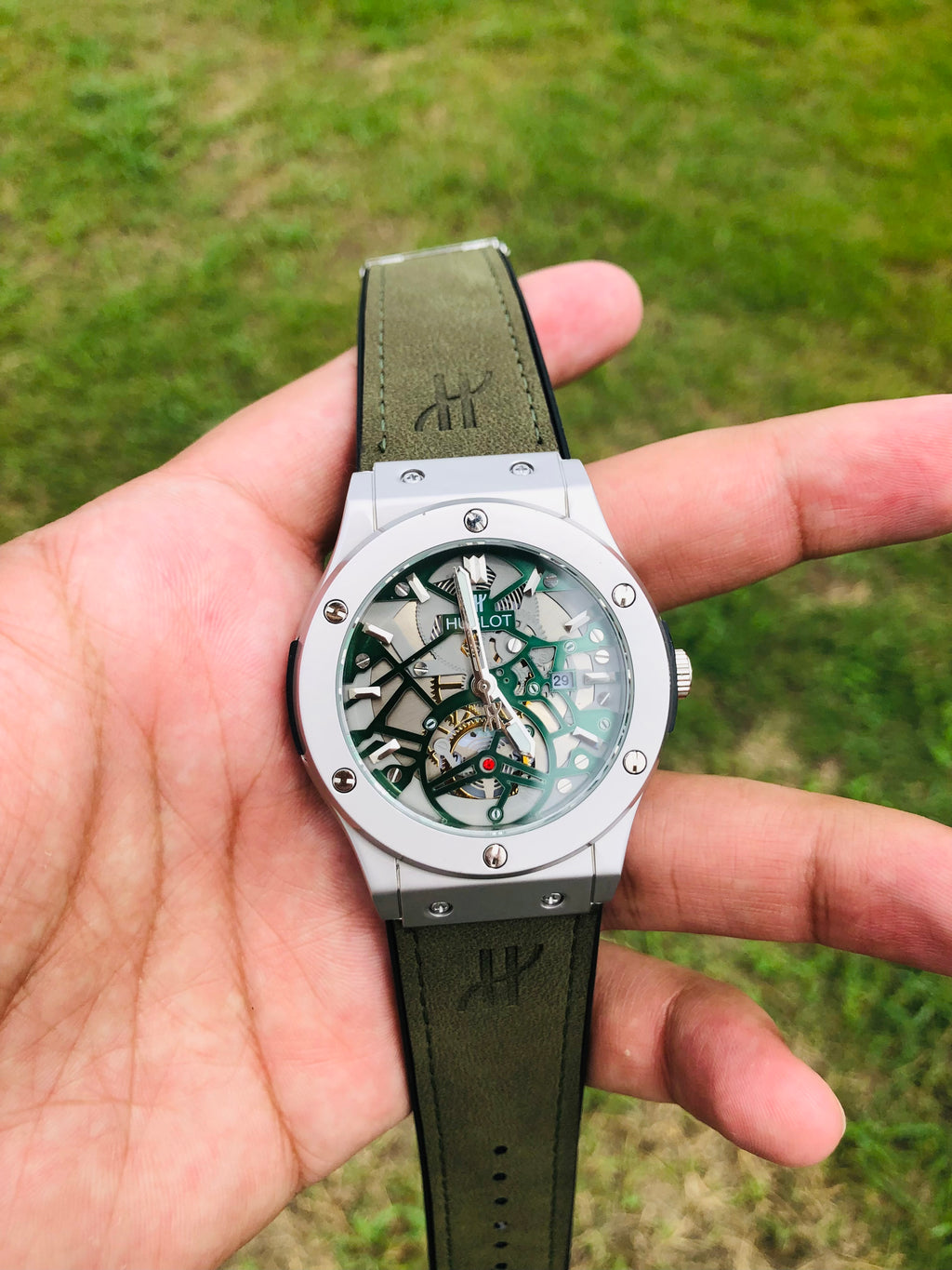 HB Green Stylish Premium Watch