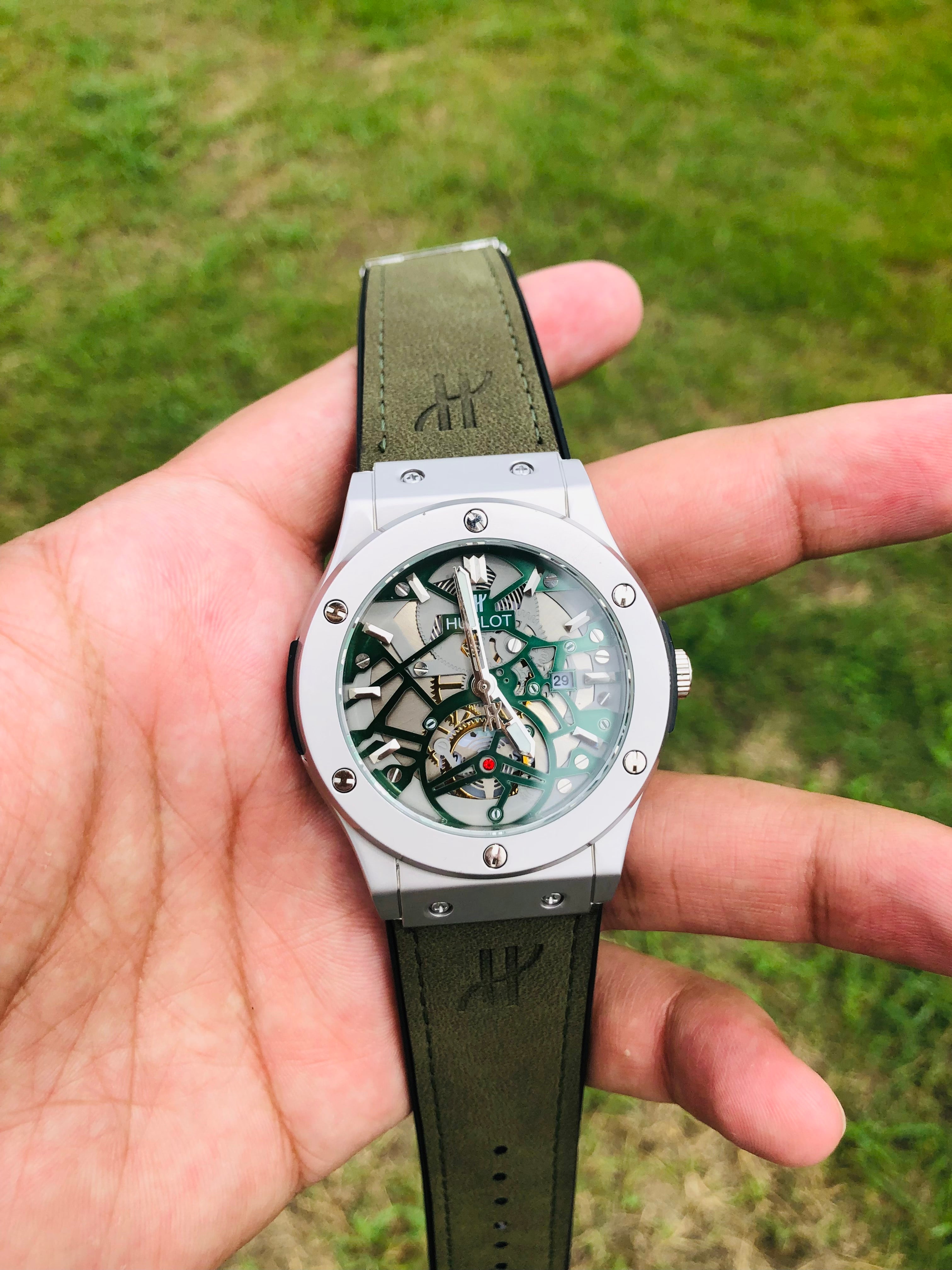 HB Green Stylish Premium Watch