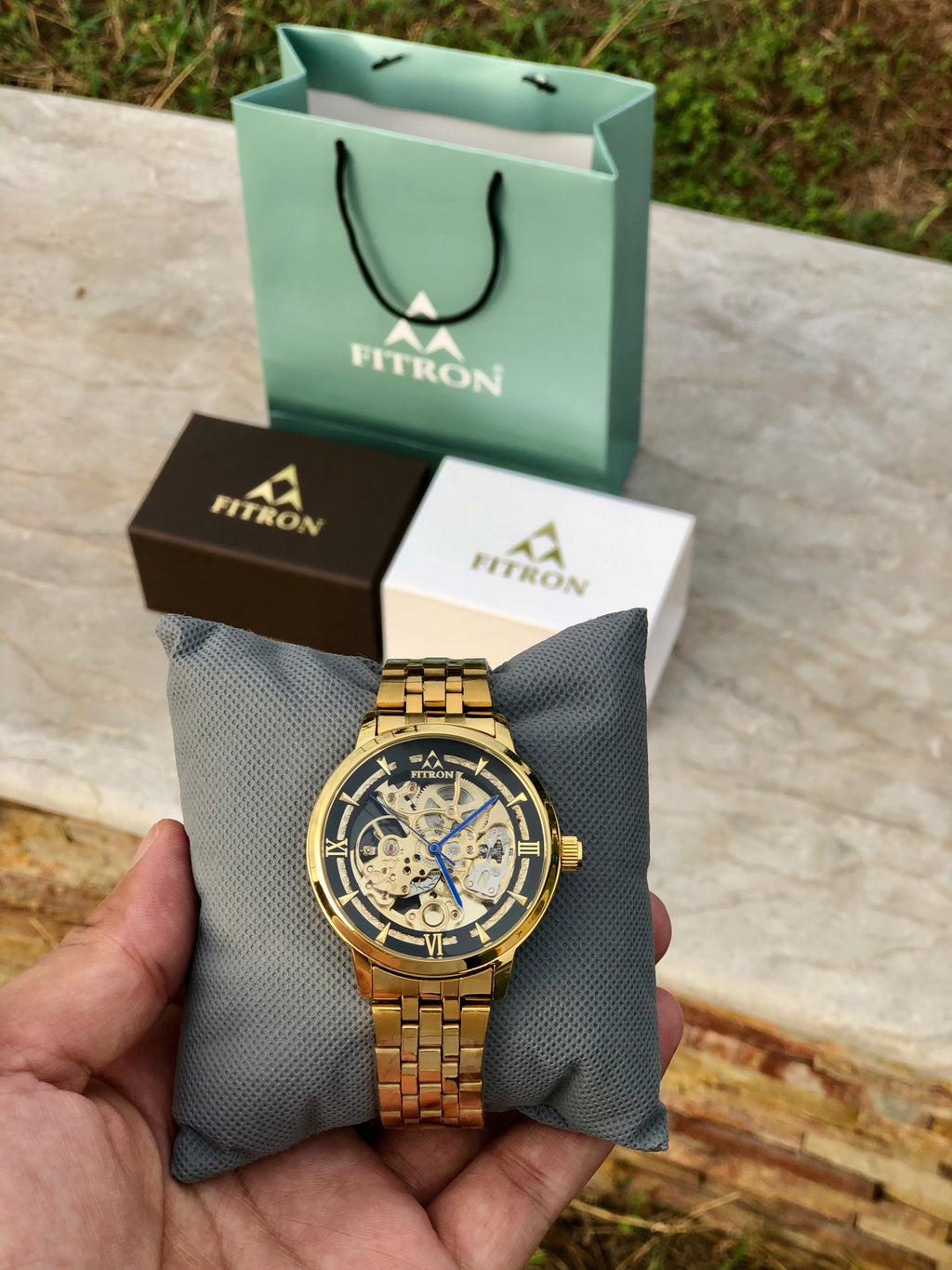 PREMIUM FIITRON AUTOMATIC SKELETON MASTERPIECE LATEST MODEL WATCH