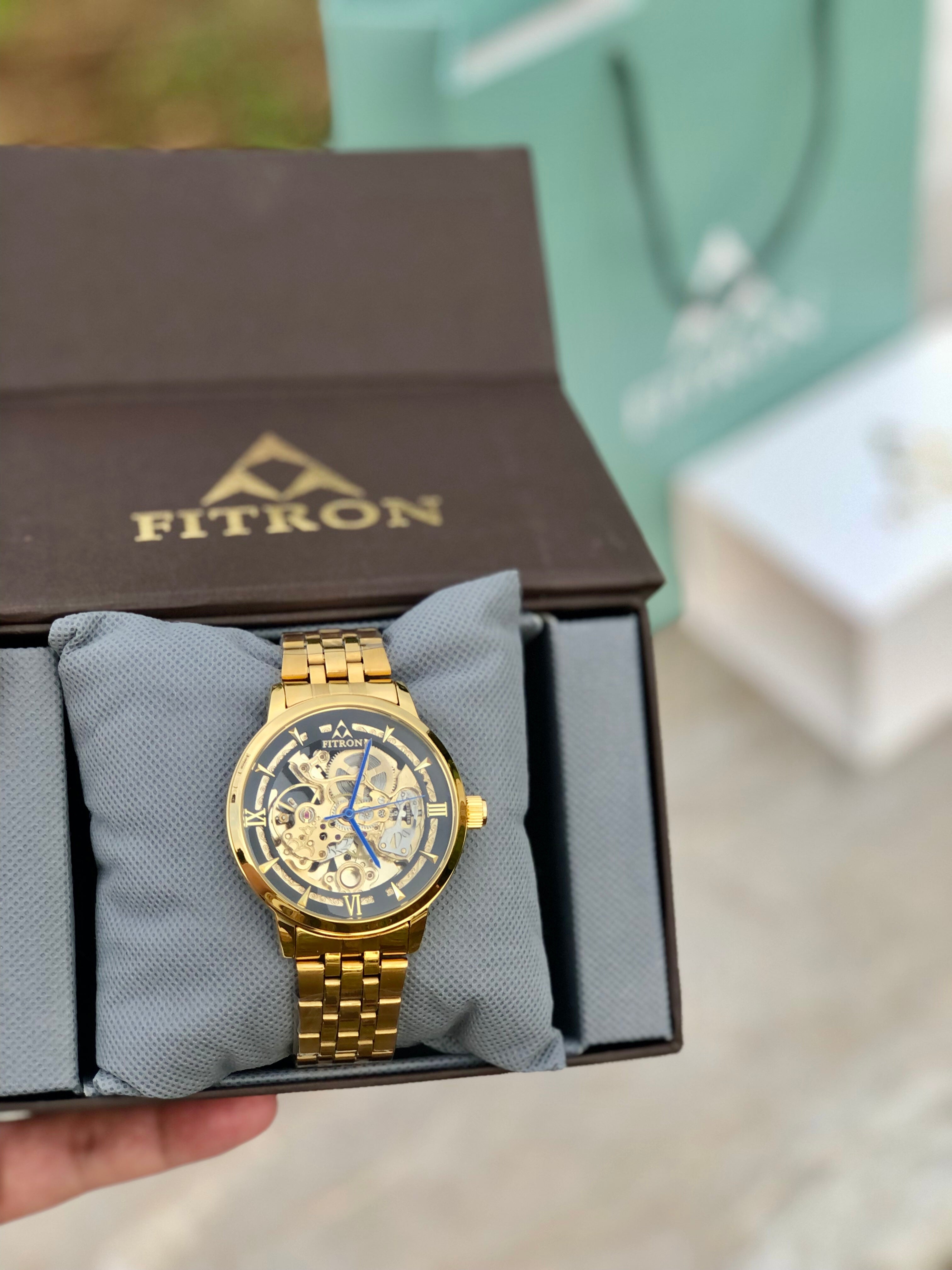 PREMIUM FIITRON AUTOMATIC SKELETON MASTERPIECE LATEST MODEL WATCH