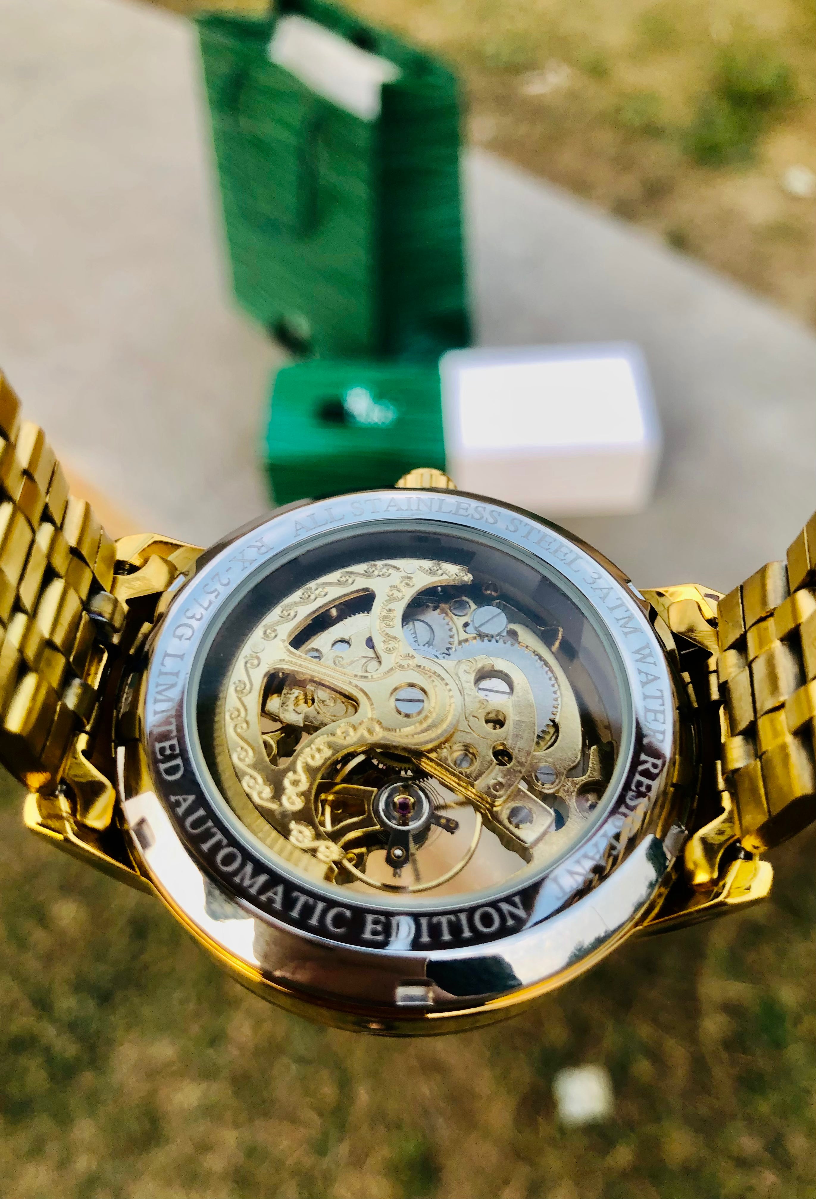 PREMIUM AUTOMATIC LUXURY WATCH (PREMIUM BOX&BAG INCLUDED)